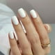 thumbnail image 1 of Press on Nails ShangMeng White Soft Gel Square para mujer, 1 of 9