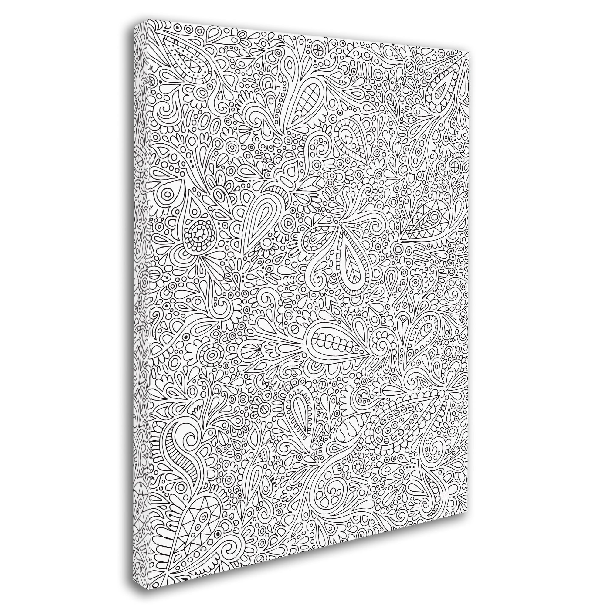 Trademark Fine Art "Oodles of Doodles" Canvas Art by Hello Angel