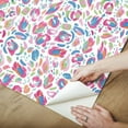 thumbnail image 6 of EttaVee Brushstroke Leopard Peel & Stick Wallpaper, 6 of 21