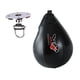 thumbnail image 3 of Saco de boxeo de velocidad, pelota de boxeo de cuero PU para entrenamiento y fitness. Negro, 3 of 9