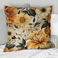 thumbnail image 4 of Designart "Fall Floral Cottage" Floral Printed Throw Pillow, 4 of 5