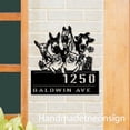 thumbnail image 2 of Handmadetneonsign Farm Animals House Number, Farming Home Address Metal, Farm House Address Sign 64561, 2 of 5