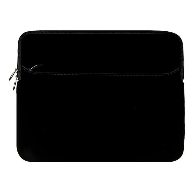 17 inch Laptop Sleeve Case - Protective Sleeve Bag for 17" Notebook Computer, Water-Resistant Portable Slim Case (Black)