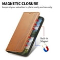 thumbnail image 4 of FOXDOCK Wallet Case for Motorola Edge 50 Fusion , PU Leather Flip Cover with Elastic Anti-Slip Hand Strap, Card Slots, 4 of 6