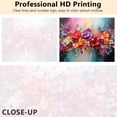 thumbnail image 3 of TISHIRON Paint by Numbers for Adults,16x20 inch Canvas Wall Art Blooming Floral Oil Painting by Numbers Kit for Home Wall Decor (Frameless), 3 of 6