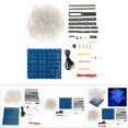 thumbnail image 3 of 3D LED Light Squared Kit 8x8x8 Cube Blue Red DIY Gift Home Decoration Hand Made Spare Parts Included, Cube Design, Great Workmanship for Easy Assembly, 3 of 7