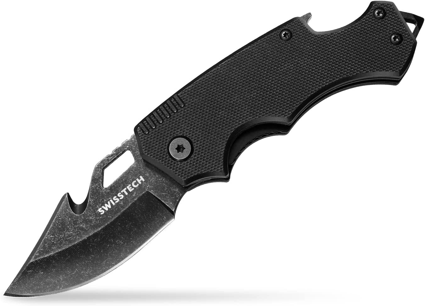 SWISS+TECH Pocket Folding Knife, 21/2 inch Multi Tool Tactical Knife