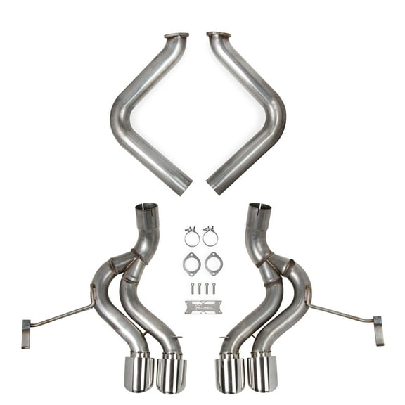 Hooker 70401344-RHKR Exhaust System Kit Fits select: 1997-2004 CHEVROLET CORVETTE