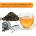 thumbnail image 5 of U.S. Kitchen Supply 2 Premium Tea Infuser 2" Diameter Stainless Steel Single Cup Perfect Strainers for Loose Leaf Tea, 5 of 6