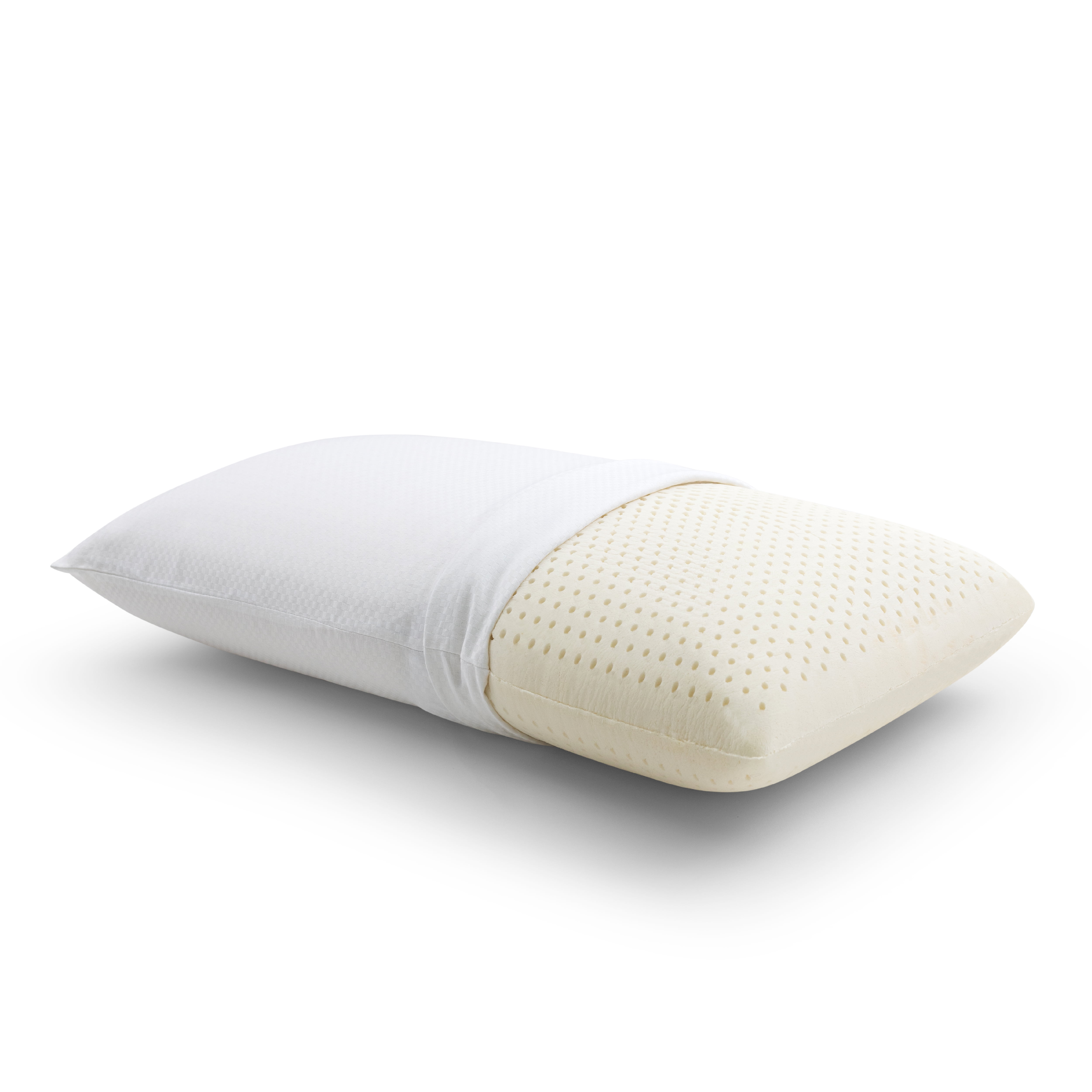 Beautyrest® Latex Foam Bed Pillow with Cover, Standard, Cotton