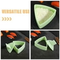 thumbnail image 3 of Kit de 3 moldes antiadherentes para hacer bolas de arroz de sushi, desmoldable sin esfuerzo, para onigiri, utensilio japonés para el hogar, 3 of 8