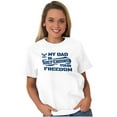 thumbnail image 3 of US Navy Dad Defending Freedom Father Men's Graphic T Shirt Tees Brisco Brands M, 3 of 6