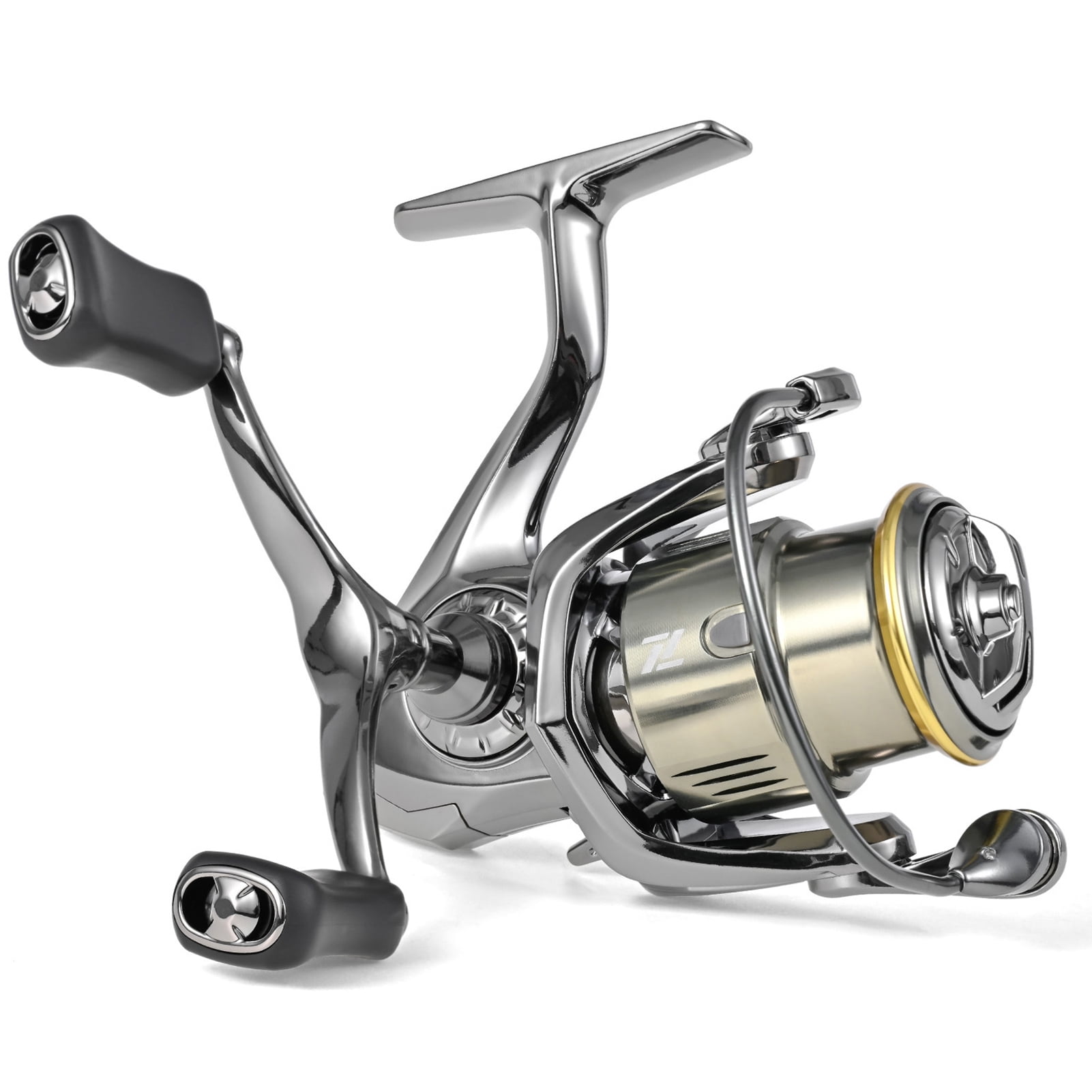 Dual Handle Spinning Reel Gear Ratio 7+1 Bearing Left Right