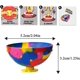 thumbnail image 4 of KAIYANG Juguete de ventilación de descompresión con cuenco de pelota que rebota de camuflaje (color aleatorio), 2 piezas COLOR 1, 4 of 5