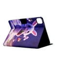 thumbnail image 5 of SaniMore for iPad Air 4th/5th, iPad Pro 11(2022/2020/2021/2018) Case, PU Leather Wallet Flip Case with Auto Wake/Sleep Card Cash Slots Multiple Viewing Angles Full Wrap Protective Fashion Case, Rabbit, 5 of 7