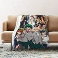 thumbnail image 2 of Mha Boku no Hero Academia Soft Blanket Fuzzy Fleece Anti-pilling Flannel Throw Blanket Decor Sofa Bed Blanket 40x60in, 2 of 7