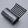 thumbnail image 3 of OUNONA Black Self Adhesive Dot Tape for Hook Sticking Made of Durable Nylon 10mm Diameter, 3 of 6