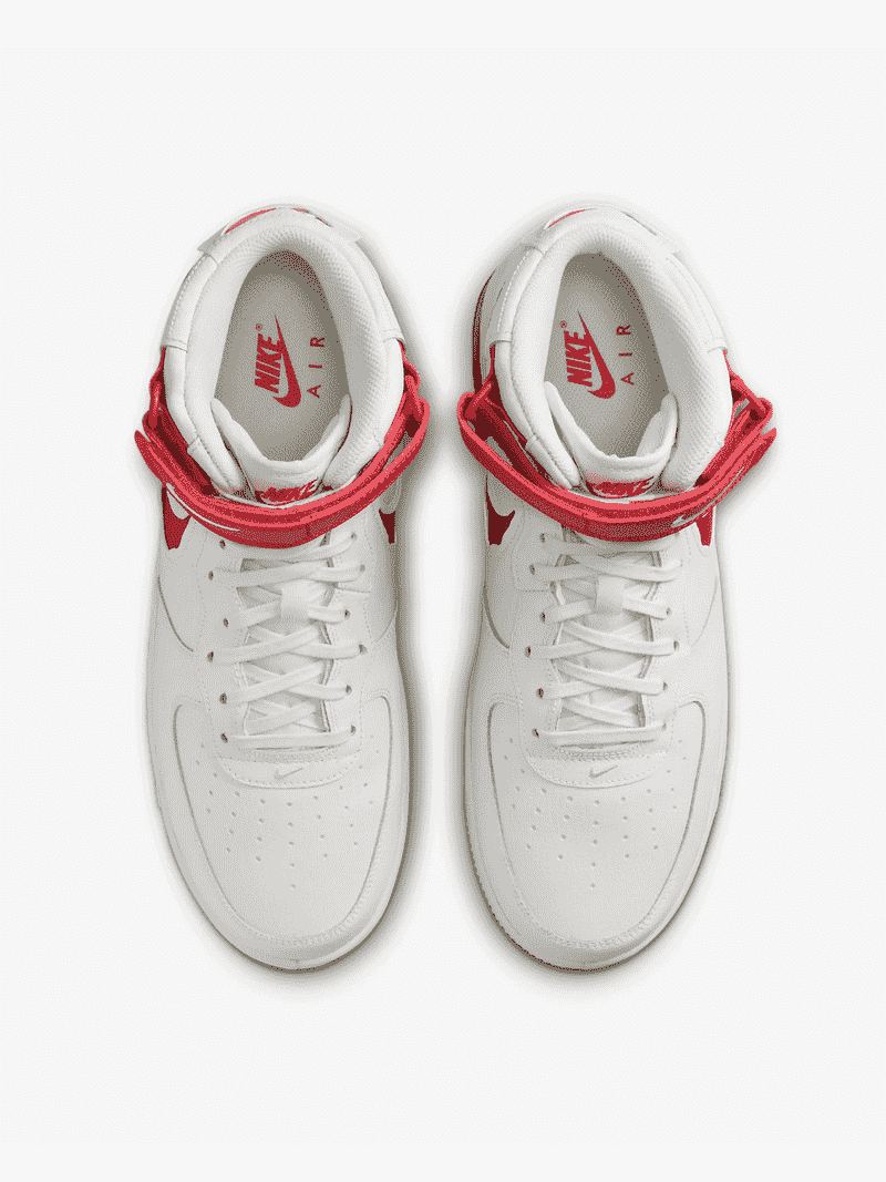 新品未使用ナイキ エアフォース 1 MID EVO FB1374-102 Nike Air Force 1 Mid Evo FB1374-102 Mens White Red