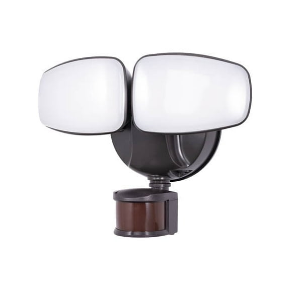 Residential LED 35-Watt Outdoor Security Light 3 Color Selectable Adjustable Sensitivity
