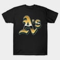 thumbnail image 1 of T-Shirt Unisexe As Of Oakland California Baseball Team Rétro Logo Fan Art Design Art Design, Tailles jusqu'à 3TG, 1 of 4