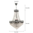 thumbnail image 2 of K9 Crystal Modern Elegant Chandelier Ceiling Pendant Light Lighting Lamp Fixture, 2 of 12