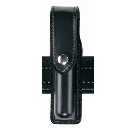 Safariland 38-3-4 OC Spray Holder, Standard, Top Flap, Basket Weave Black - 38-3-4 - Safariland
