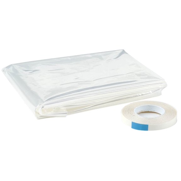 M-D Building Products Shrink and Seal Window Kit - Easy Installation - 84" x 110" Clear