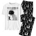 thumbnail image 3 of Set Pijama Death Note para Hombre, 2 Piezas, Blanco, Talla G, 3 of 4
