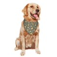 Funny Cute Dog Collar Dog Bandanas, Triangle Bibs Dog Scarfs Dog