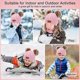 thumbnail image 5 of Conjunto De Bufanda Y Guantes Abrigados para Niños, Gorro De Invierno para Bebés con Calentador De Cuello De Punto, Accesorios De Invierno, Juego De 3 Piezas De 1 A 6 Años, 5 of 5