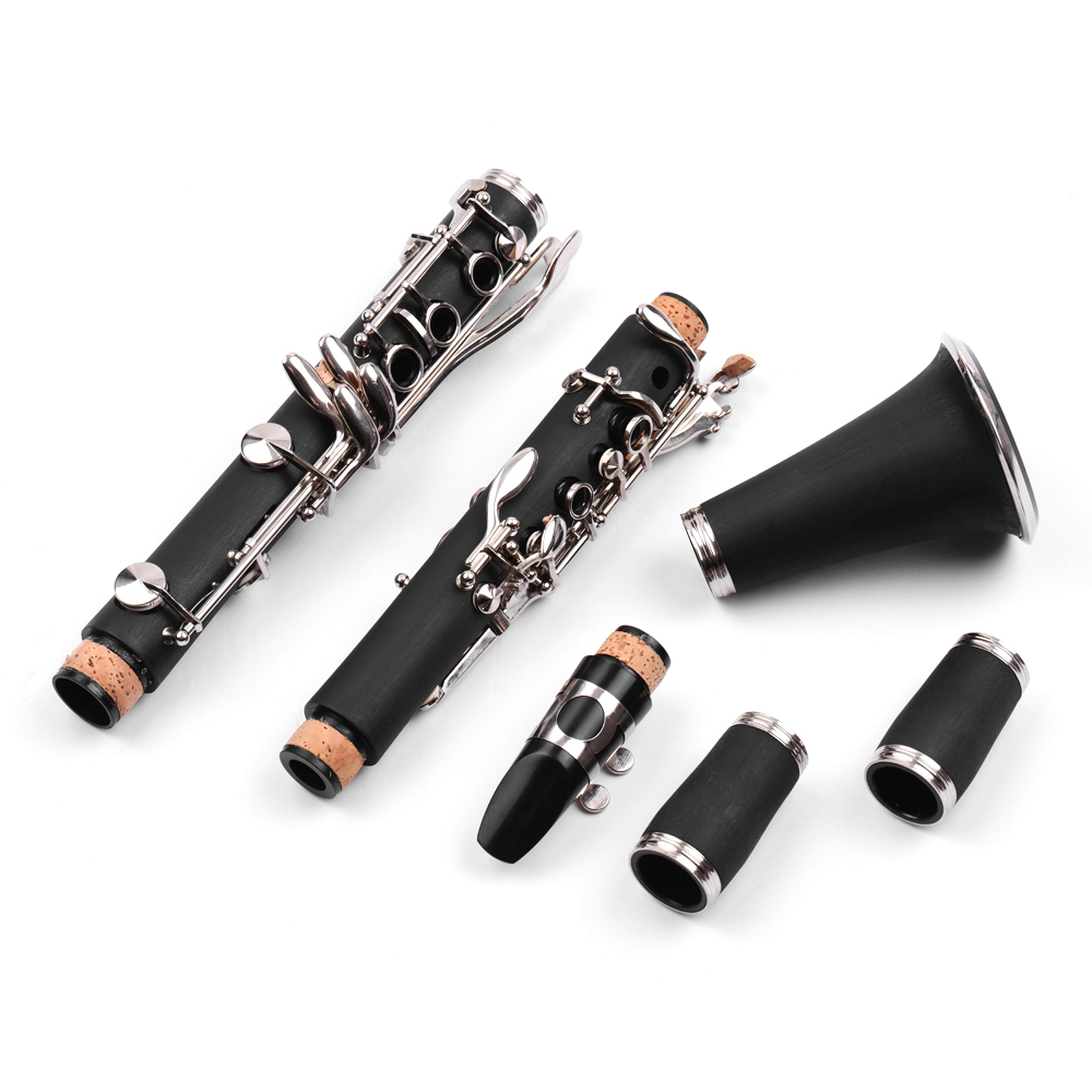 Binocular　Key　bB　ABS　Screwdriver　Muslady　Instrument　Gloves　17　Reeds　with　Cleaning　Soprano　Clarinet　Clarinet　10　Woodwind　Flat　Case　Cloth　Reed