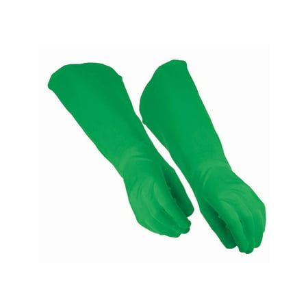 Halloween Adult Hero Green Gauntlet Gloves