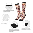 thumbnail image 3 of Fotbe rock music Skull record Calcetas Divertidas Estampadas para Hombre y Mujer, Calcetas de Algodón hasta la Rodilla para Caminar, Correr, Enfermería y Embarazo, 3 of 6