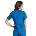 thumbnail image 6 of Landau Essentials Relaxed Fit 4-Pocket V-Neck Scrub Top for Women 8232, 6 of 10