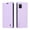 Purple, variant on Wallet Case for Samsung Galaxy Note 10 Lite Dual SIM, Kickstand and 2 Card Slots, Shockproof and Scratch Resistant, Brown