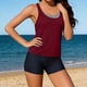 thumbnail image 1 of Trajes de baño para mujer, moda de primavera para mujer, conjunto de bikini de color liso, trajes de baño para mujer, trajes de baño para mujer, traje de baño para mujer, trajes de baño de moda de pla, 1 of 9