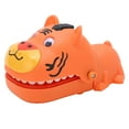 thumbnail image 1 of Push Teeth Biting Toy, Funny Cartoon Plastic Finger Biting Game Lovely  For Holiday Party Orange,Yellow, 1 of 8