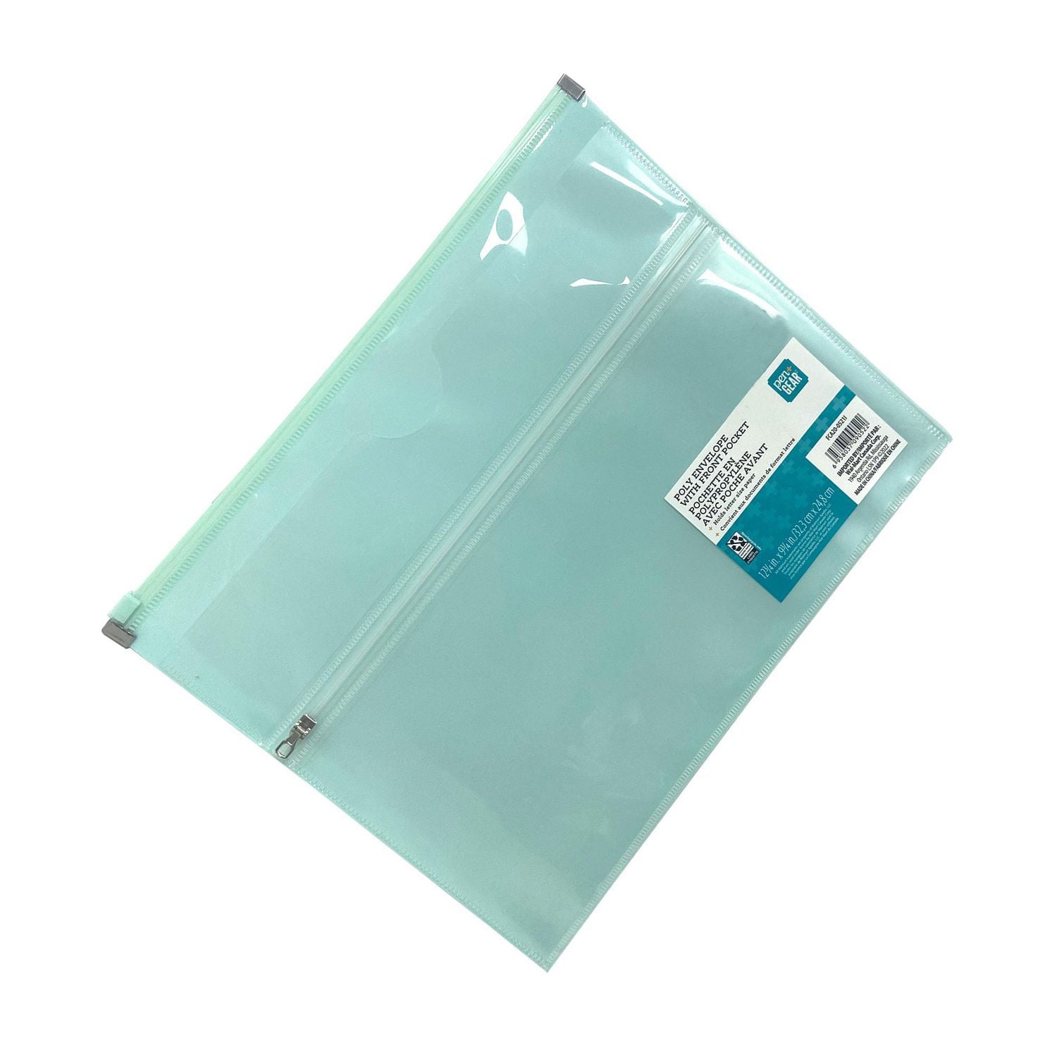 PEN+GEAR POLY ENVELOPE WITH FRONT POCKET