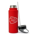 thumbnail image 5 of Kansas City Chiefs Logo 25-Ounce Stainless Steel Flip-Top NFL Water Bottle, 5 of 6