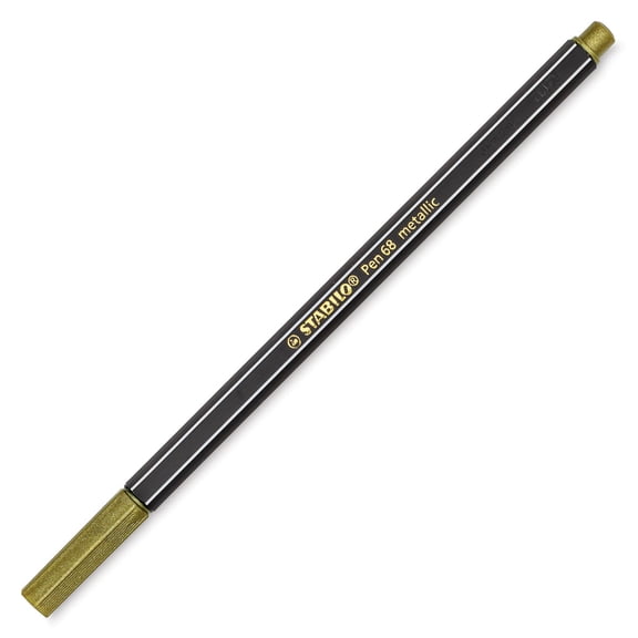 Stabilo Pen 68 Metallic Pen - Gold