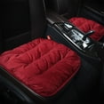 thumbnail image 4 of 1PCS Car Seat Cushion Luxury Plush Seat Covers for Front Car Seat Bottom,Seat Cushion Protector Universal Warm in Winter Works with Sedan SUV Pickup Minivan,20×19.8in, 4 of 6
