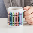 thumbnail image 6 of CafePress - Crayons Mug - 11 oz Ceramic Mug - Novelty Coffee Tea Cup, 6 of 6