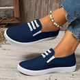 thumbnail image 2 of uvwlwu Casual Shoes for Women Fabric Shoes Canvas Trainers Fabric Trainers Shoes Walking Shoes Summer Boat Shoes Low Shoes Loafer On Flat Shoes Wide Feet, 2 of 8