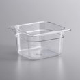 thumbnail image 5 of TrueCraftware- 1/6 Size 4” Deep Food Pan Polycarbonate Clear Color- Food Storage Containers Plastic Food Pan Restaurant Commercial Hotel Pans for Food Prep..., 5 of 5