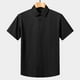 thumbnail image 1 of pstuiky camisetas para hombre, Suéter casual de manga corta con cuello vuelto, cómodo y liso para hombre ropa de hombre s, 1 of 3