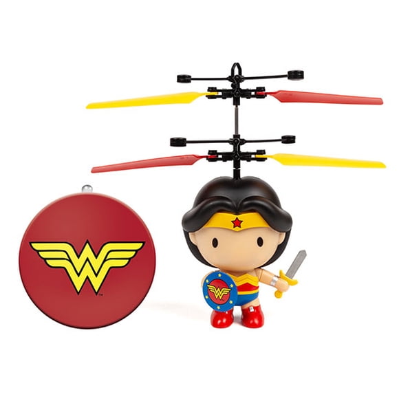 DC Licensed Wonder Woman 3.5 Inch Flying Figure UFO Big Head Helicopter