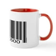 thumbnail image 2 of CafePress - Human Barcode Mug - 11 oz Ceramic Mug - Novelty Coffee Tea Cup, 2 of 6