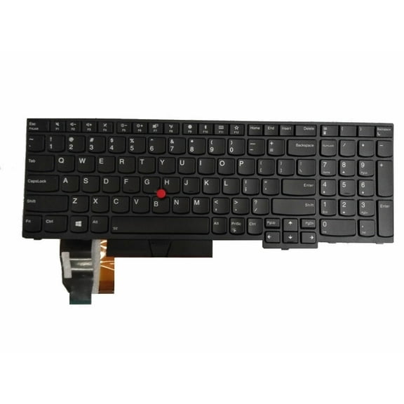 New Genuine Lenovo ThinkPad E580 L580 US Backlit Keyboard 01YP760