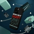 thumbnail image 3 of DistinctInk MagSafe Tough Case for Apple iPhone 13 Pro Max (6.7" Screen) - Sometimes I Wake Up Grumpy - Slim Profile Design, 3 of 6