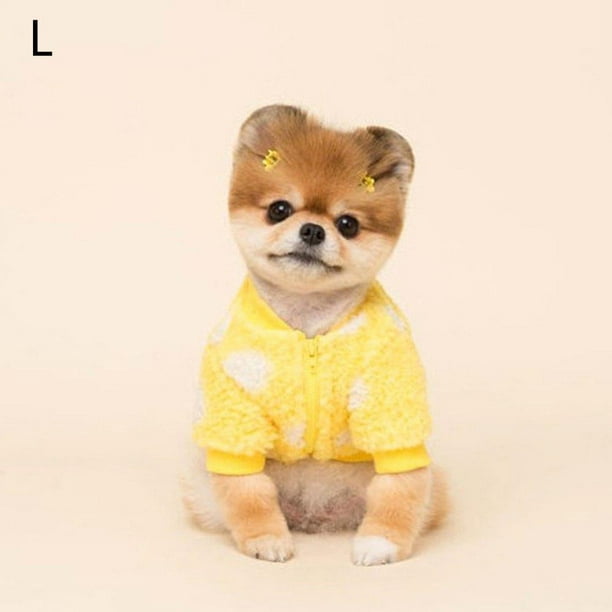 Warm Pet Clothes For Dogs Cats Flannel Winter And Autumn Puppy Sweater For Small  Dog Clothing Puppy Supplies 